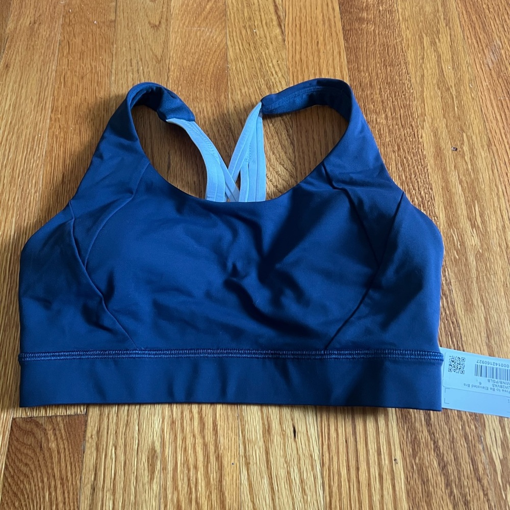 Lululemon Athletica Deep Blue Sports Bra DD/E